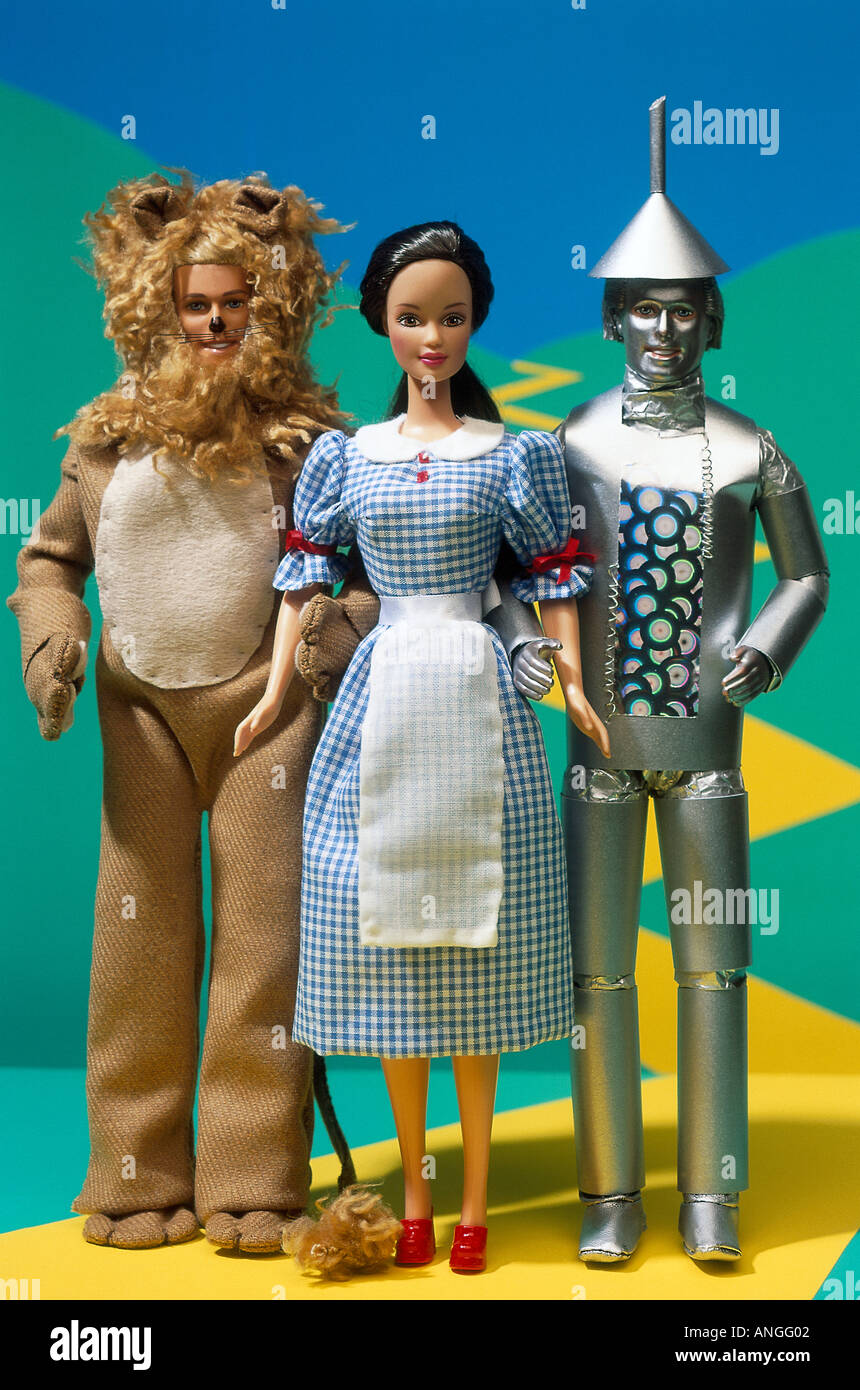 Barbie dolls as the horoscope star sign Leo Stock Photo - Alamy