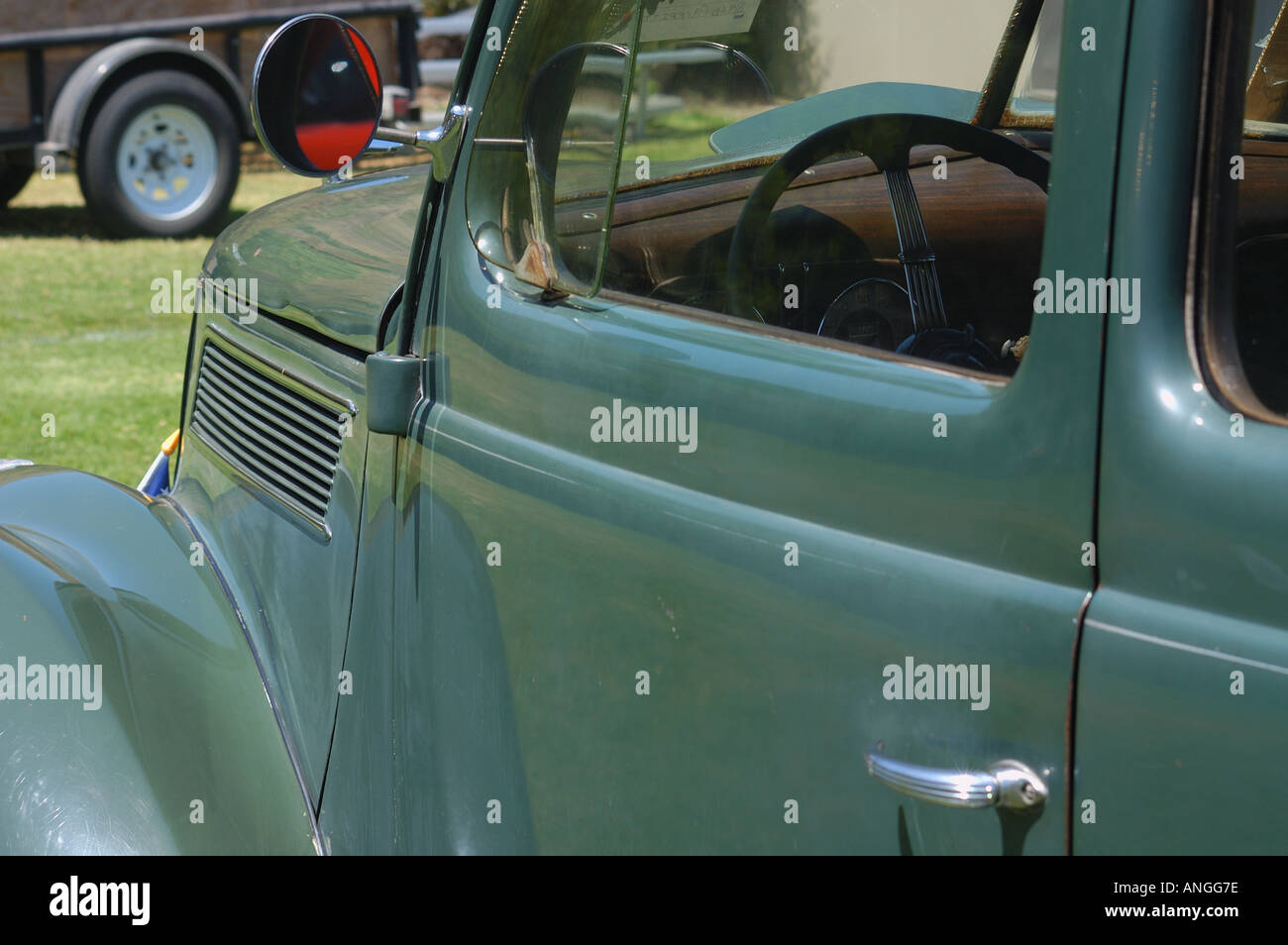 Classic American Car Stock Photo - Alamy