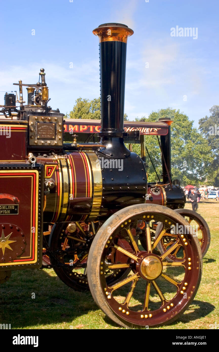 Steam Traction Engine Stock Photo Alamy