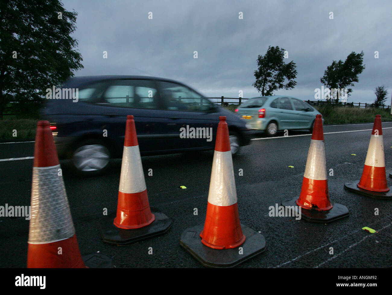 Traffic jams on m6 motorway hi-res stock photography and images - Alamy