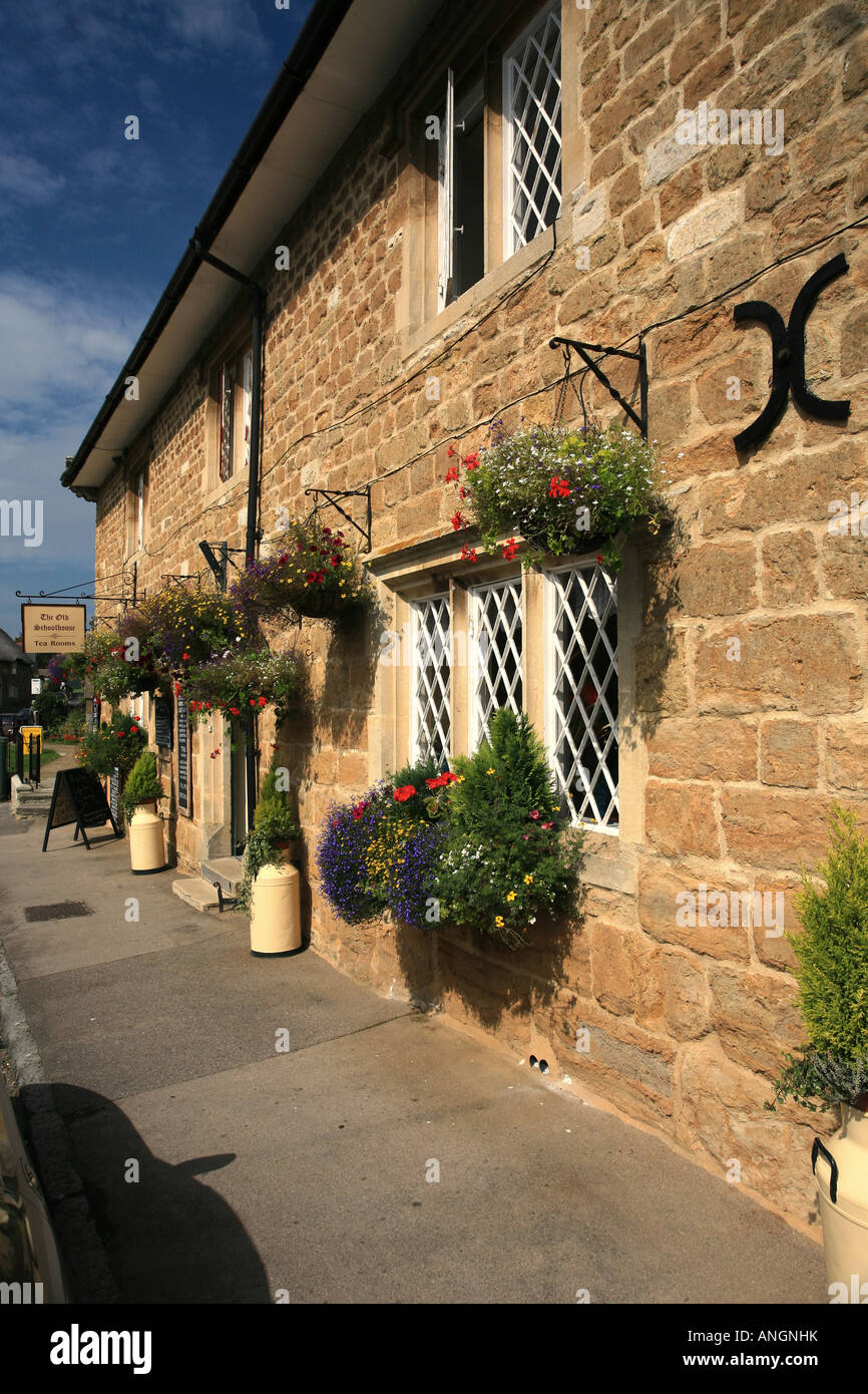 Abbotsbury Tea Rooms Dorset UK Stock Photo Alamy