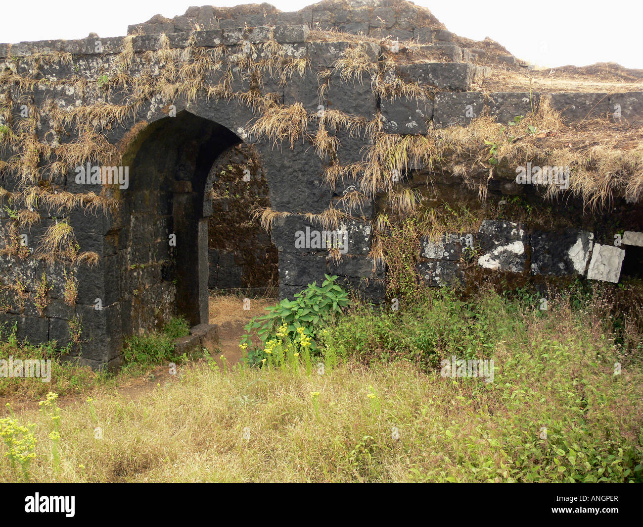 Torna Fort First Fort Captured by Shivaji Maharaj View from Pabe Ghat with  Big Mountains and Blue Sky, Pune, Maharashtra,India, Stock Image - Image of  nature, forts: 182984973