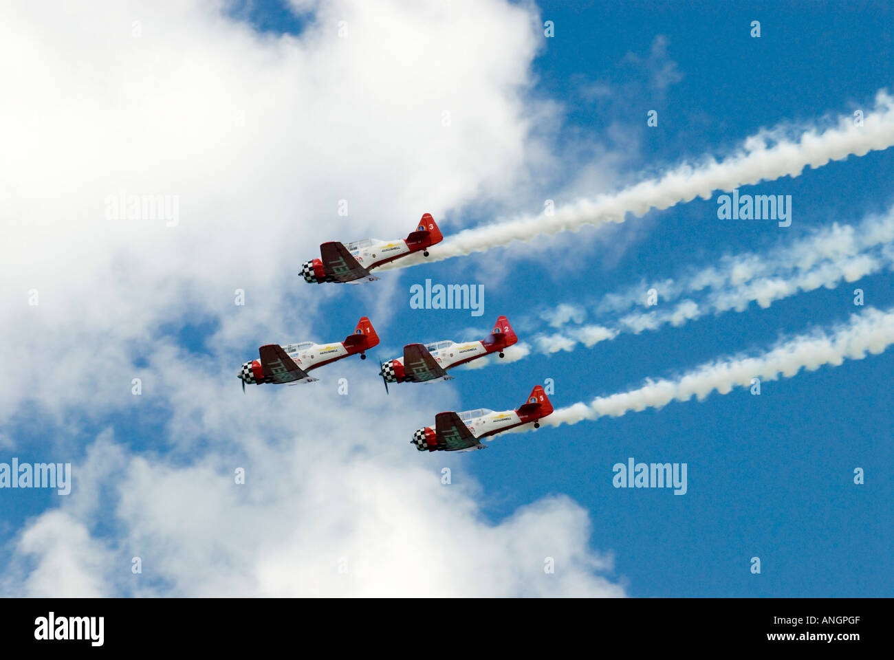 Formation Stunt Team Stock Photo - Alamy