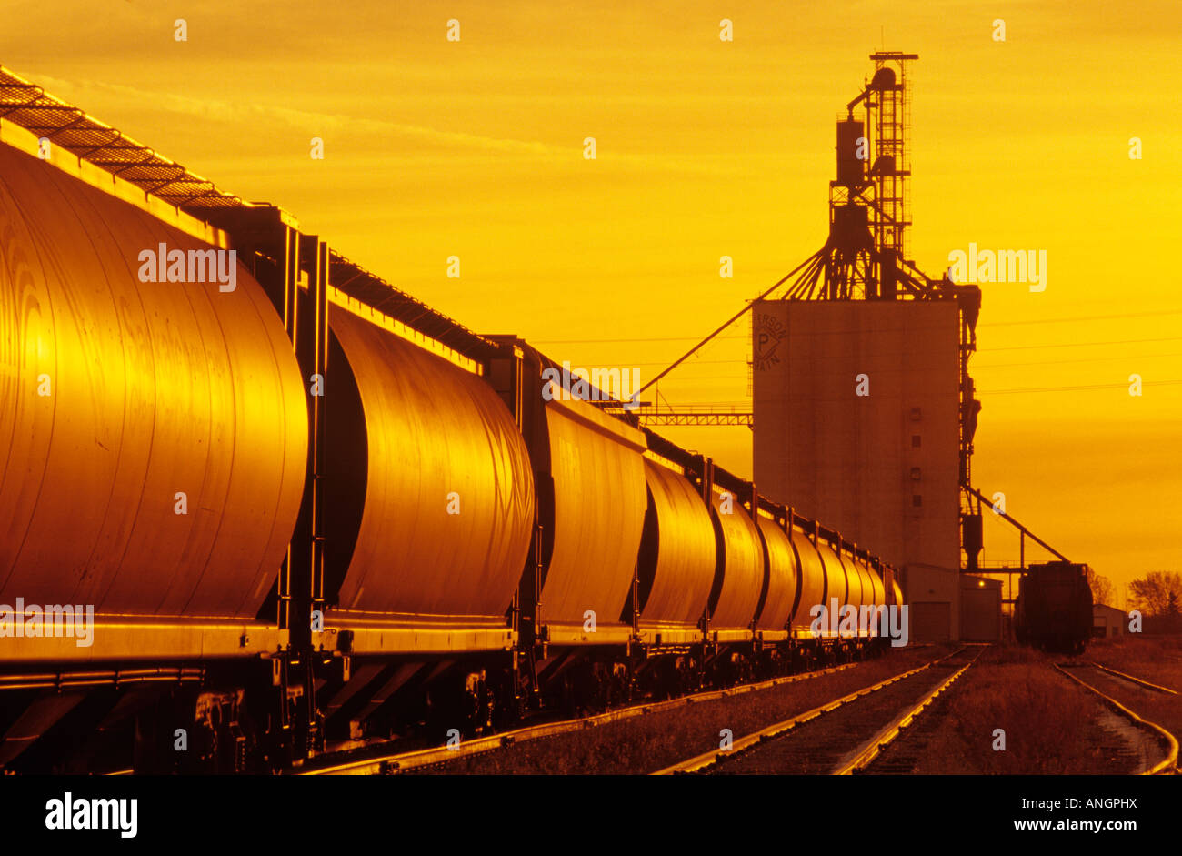 Grain hopper rail car hires stock photography and images Alamy