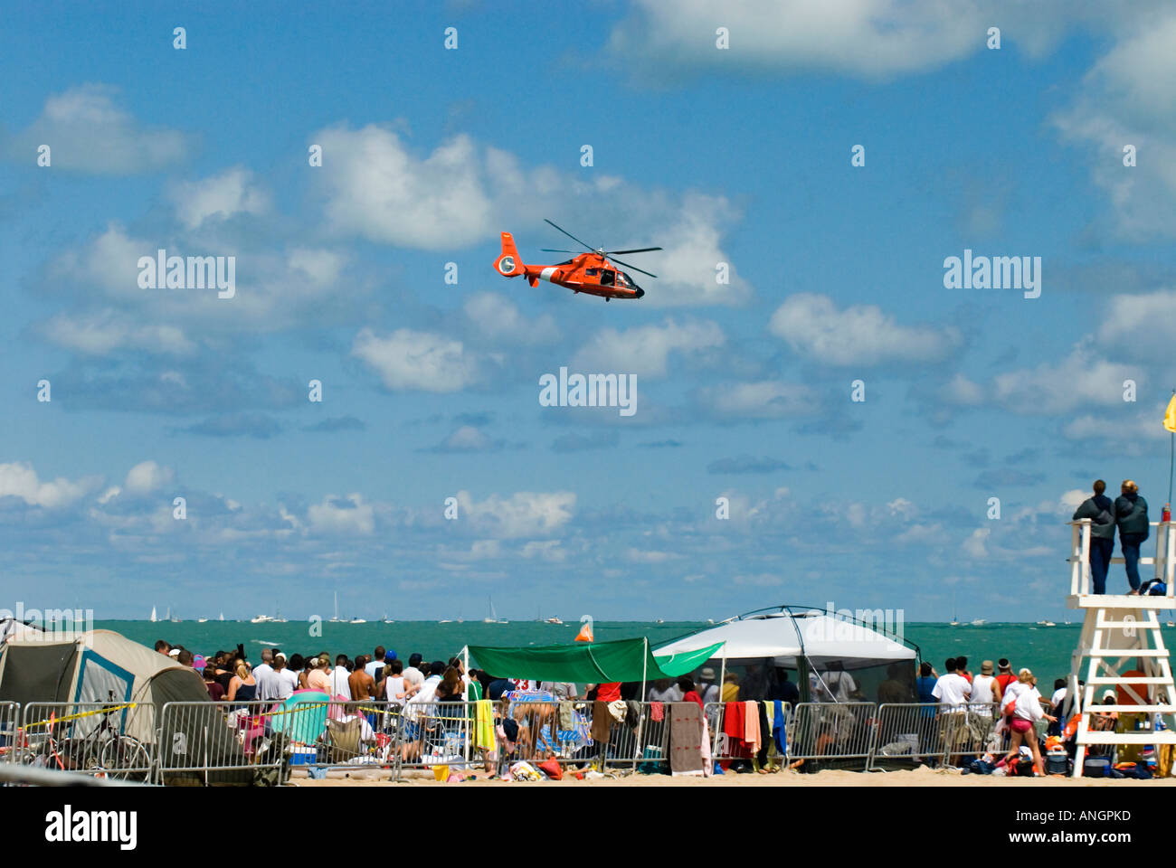 Chicago Air & Water Show Stock Photo Alamy