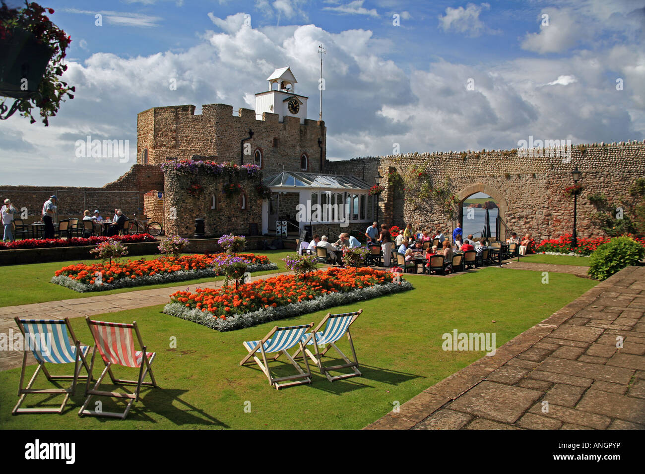 Connaught Gardens Sidmouth Devon UK Stock Photo Alamy