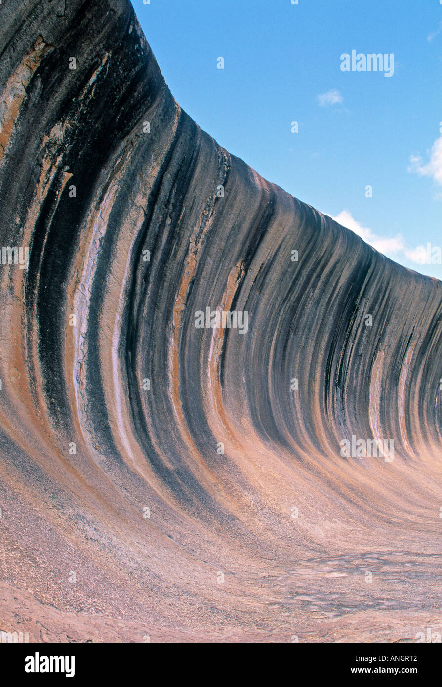 Wave Rock, Western Australia, Australia Stock Photo