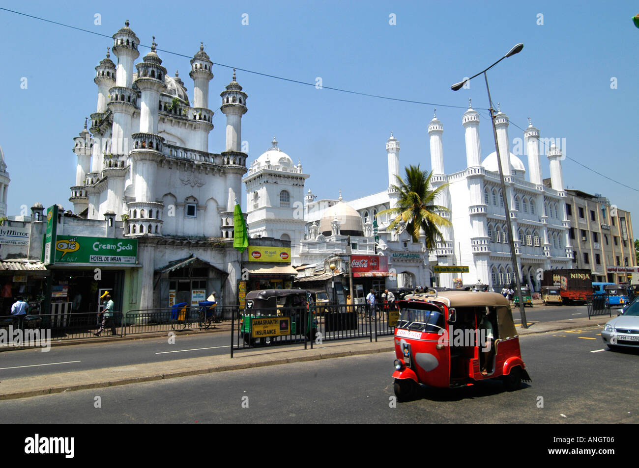 mosque Muslim Moslem Islam Colombo Sri Lanka Stock Photo 5068805 Alamy