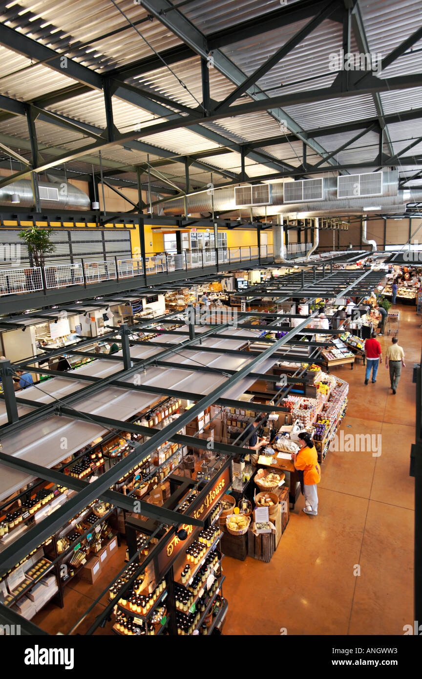 WISCONSIN Milwaukee Milwaukee Public Market indoor food and produce venue in Third Ward Stock