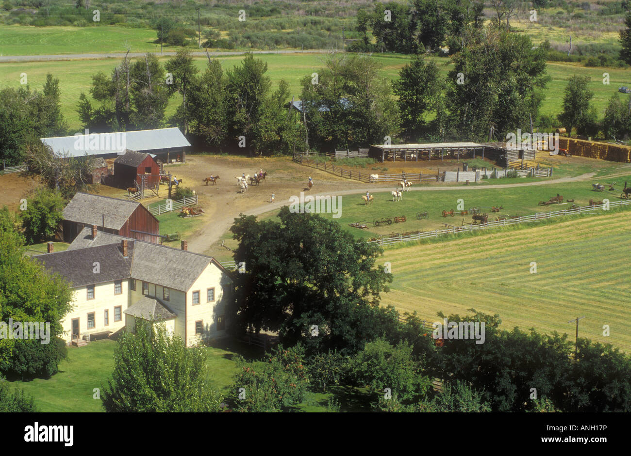 Hat Creek Ranch, Cariboo Country, British Columbia, Canada Stock Photo