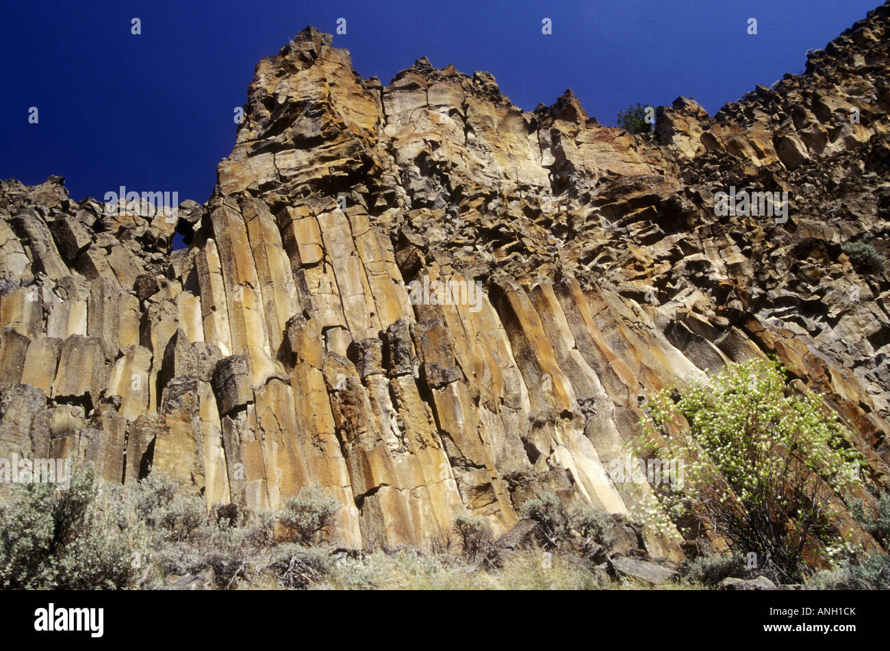 Basalt rock canyons in columbia hi-res stock photography and images - Alamy