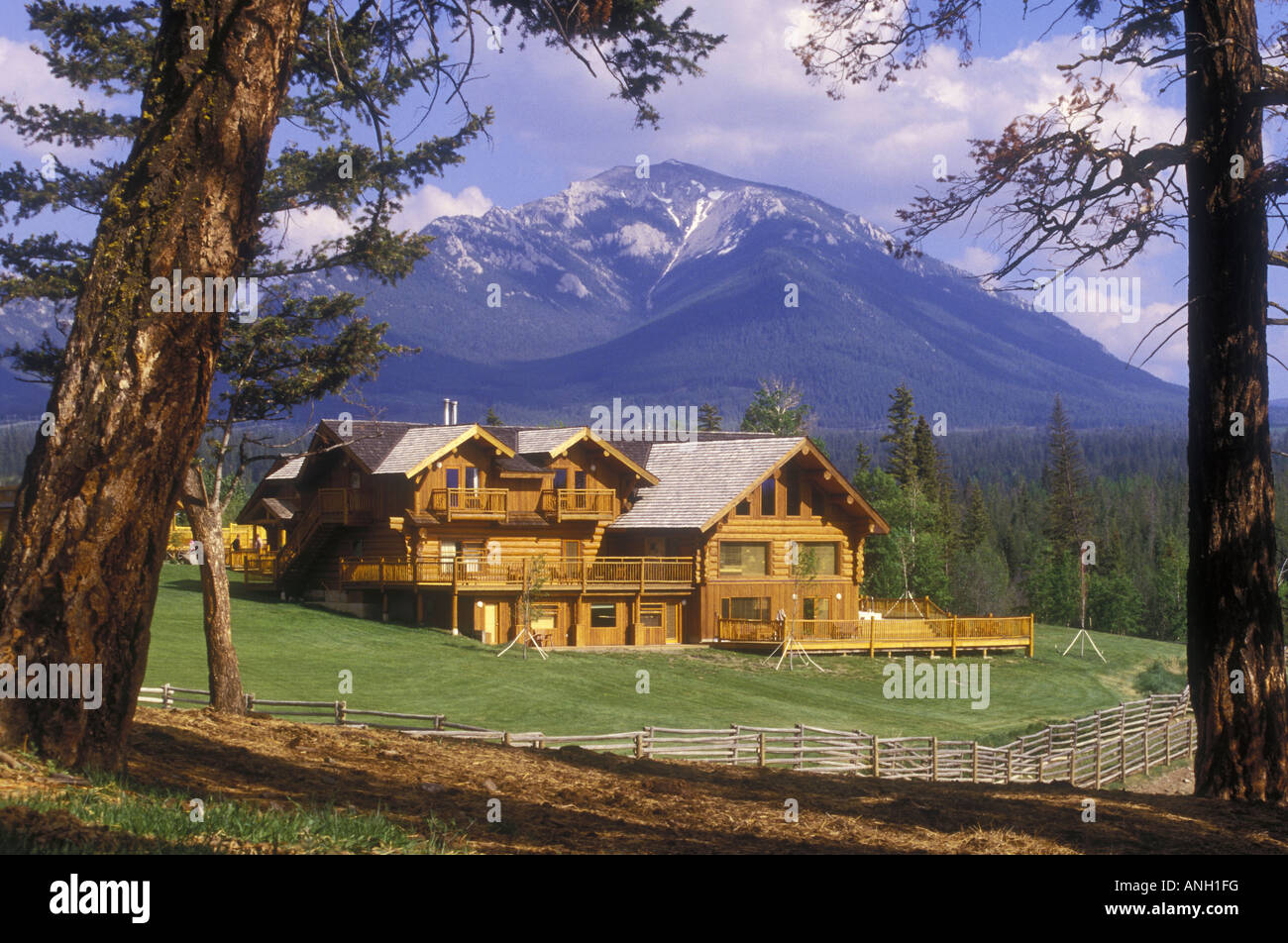 Echo valley Guest Ranch & Spa, British Columbia, Canada. Stock Photo