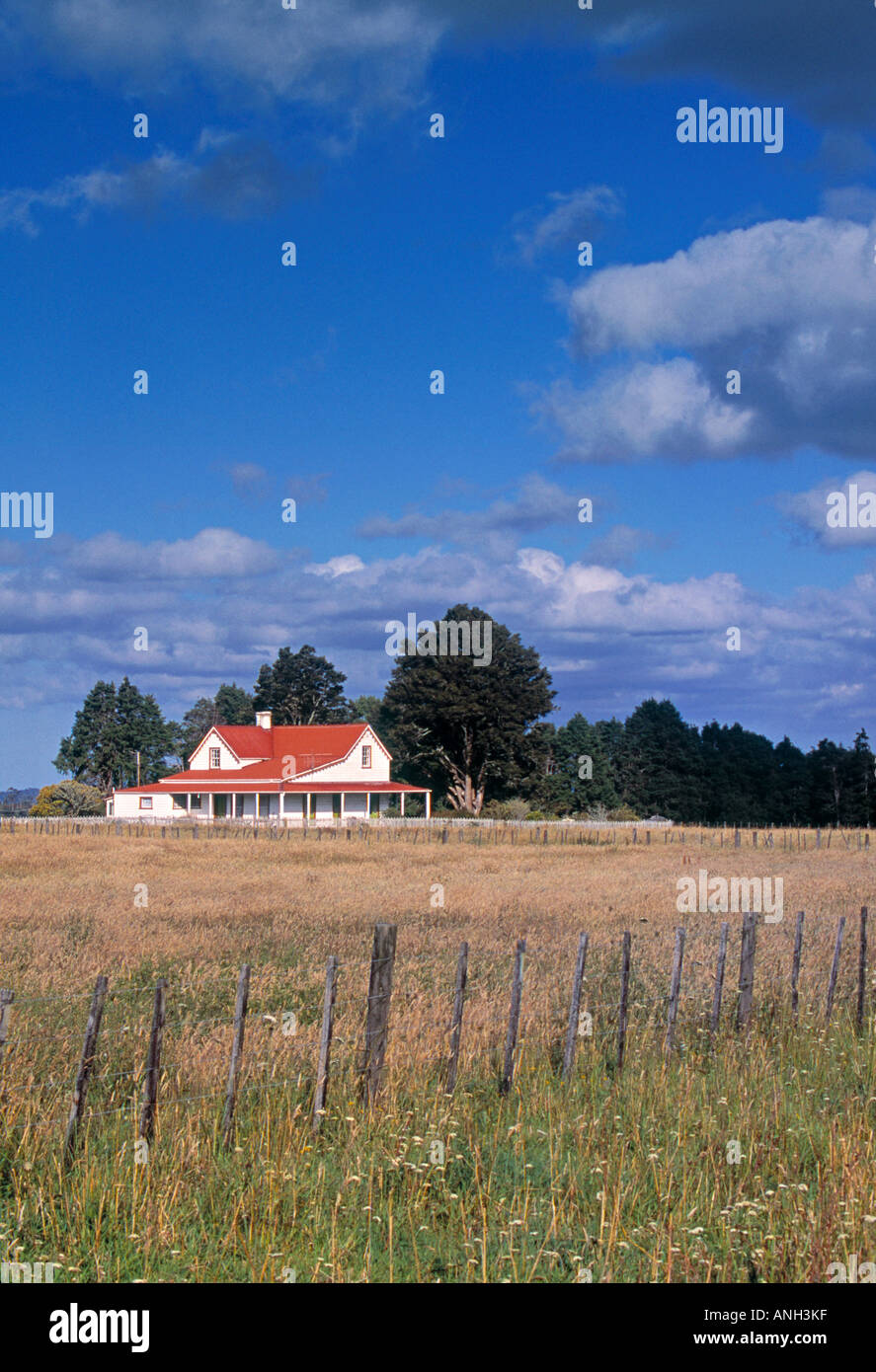 Old Stage Coach Homestead, Northland, New Zealand Stock Photo Alamy