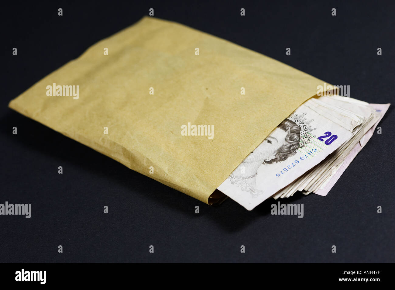 Bribery and Corruption Cash for Questions Stock Photo