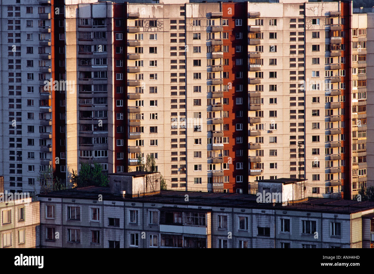 1980s apartment buildings, Moscow, Russia Stock Photo Alamy
