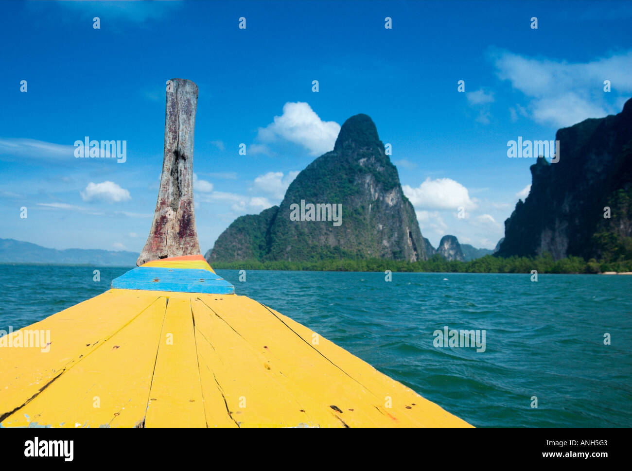 Ko Phing Kan (James Bond Island), Ao Phang-Nga (Phang-Nga Bay), Thailand Stock Photo