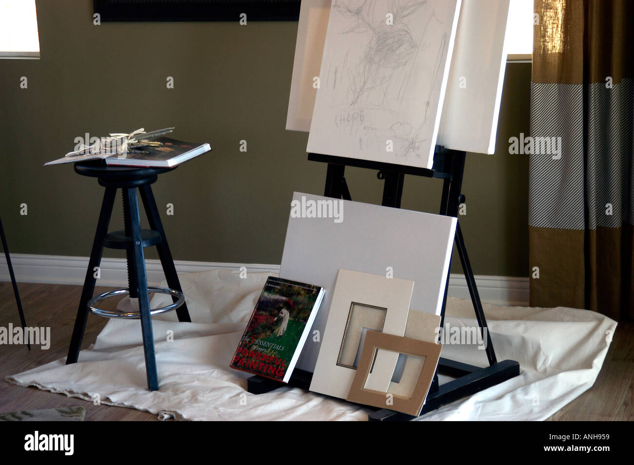 Artist Room High Resolution Stock Photography and Images - Alamy