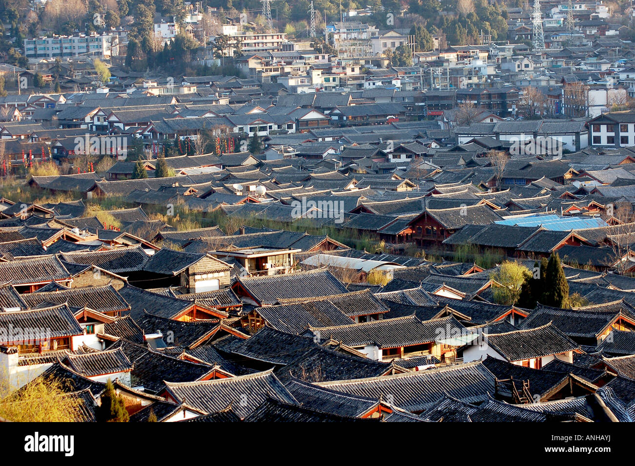 China Yunnan Lijiang old city Stock Photo - Alamy