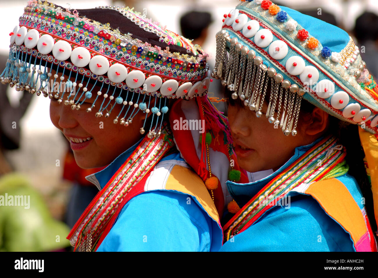friend in lisu traditional festival Stock Photo - Alamy