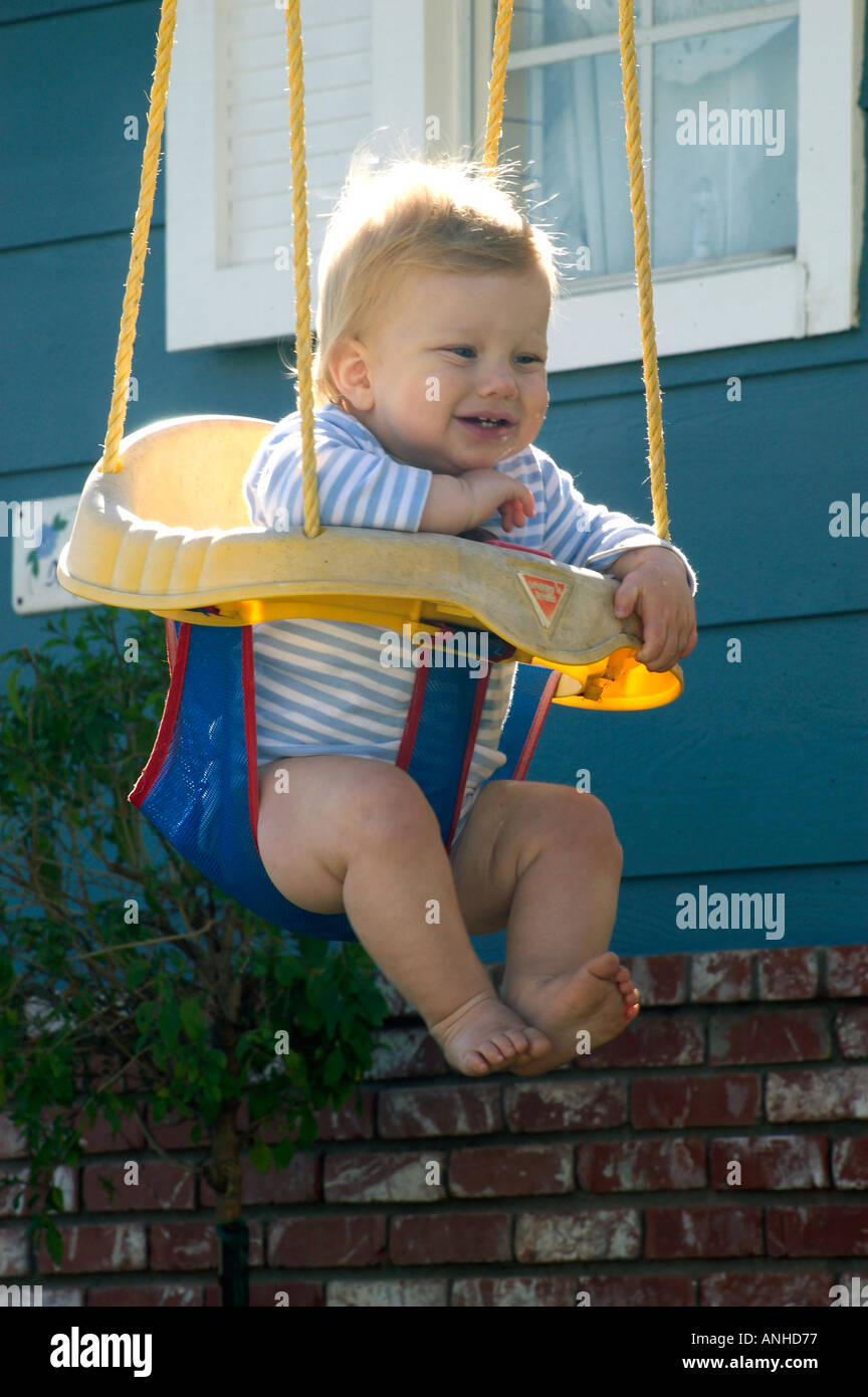 swing baby Stock Photo