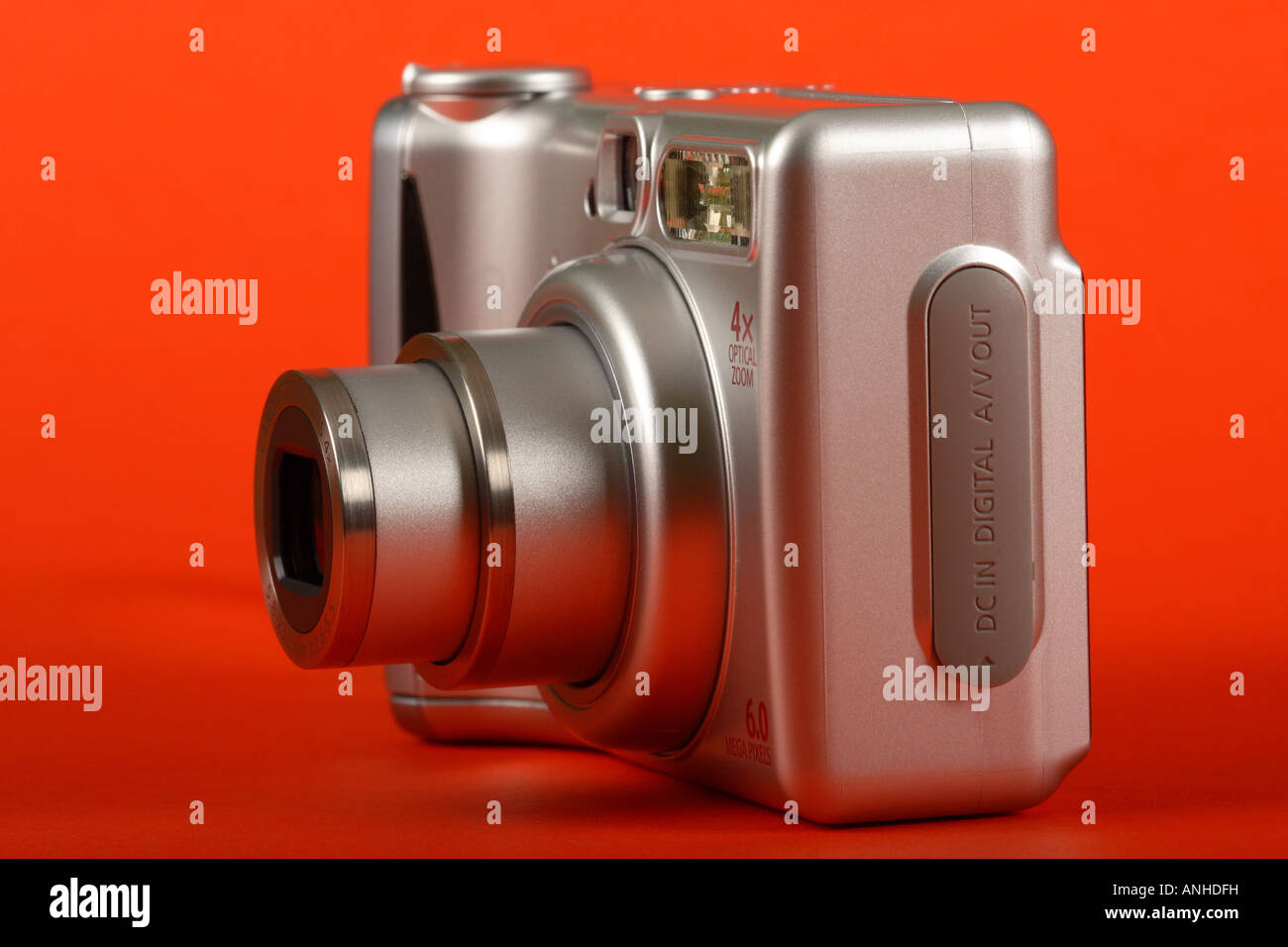Compact digital camera zoom lens Stock Photo Alamy
