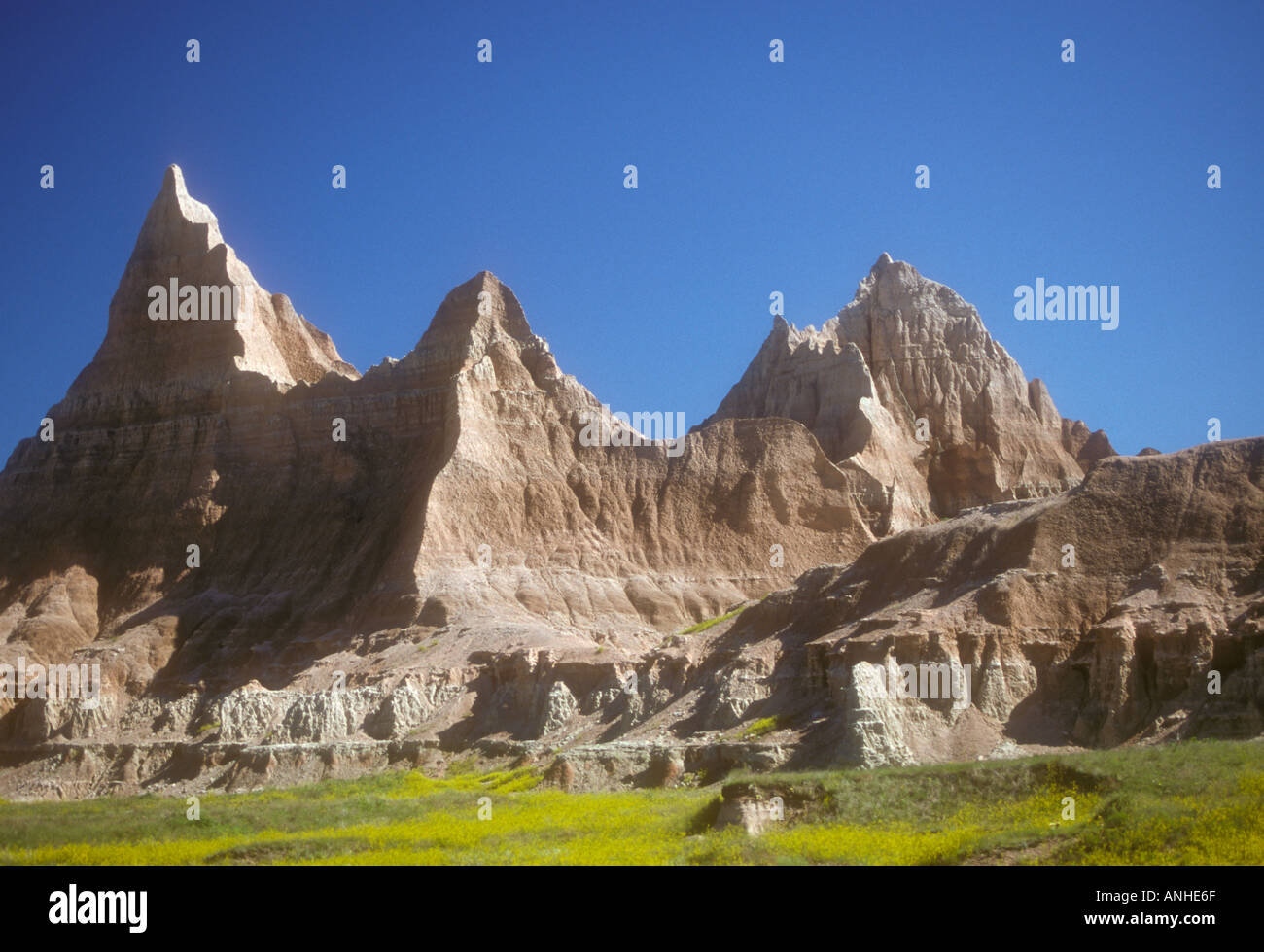 Badlands National Park Stock Photo