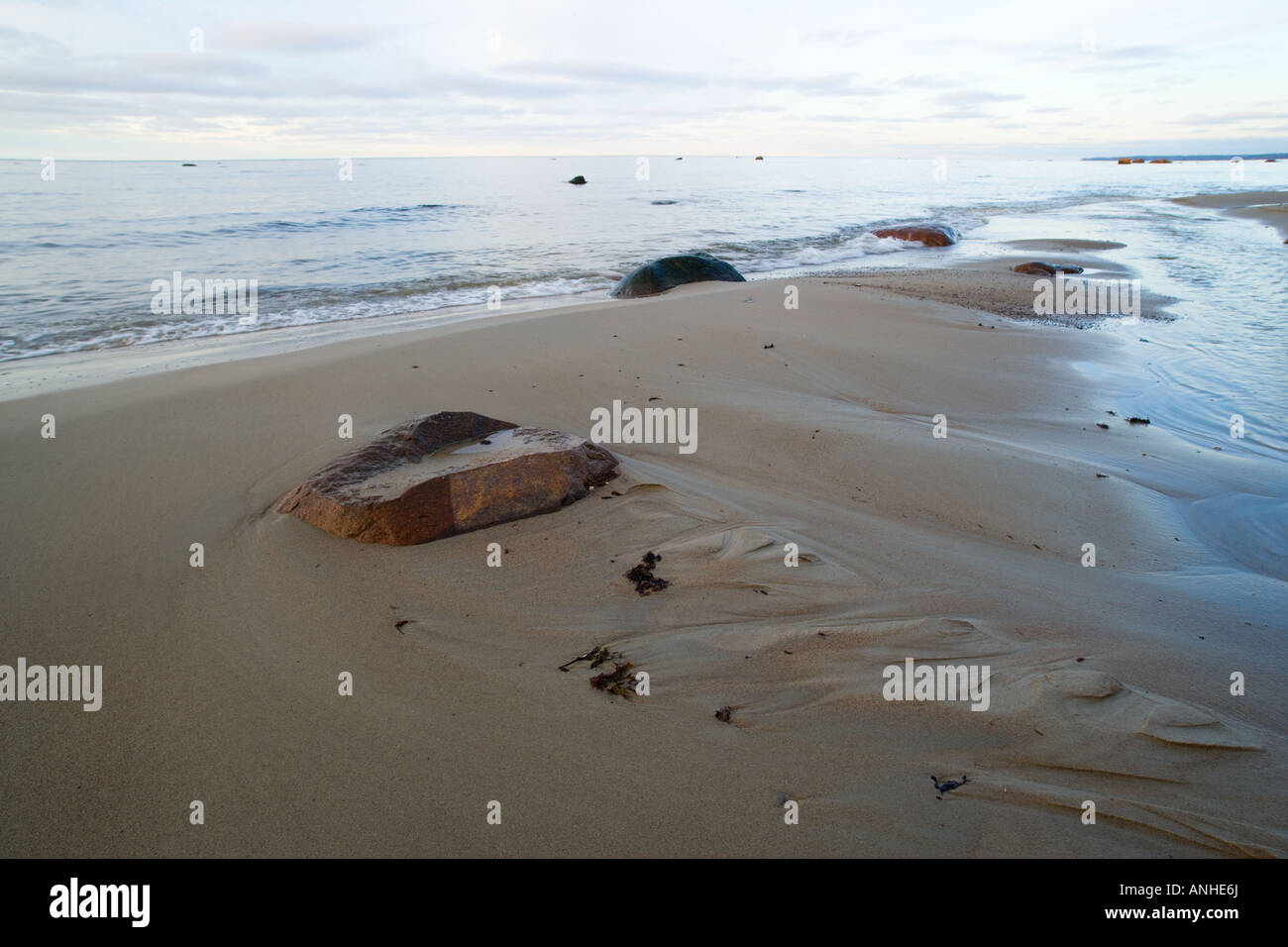 Sandy beach Stock Photo