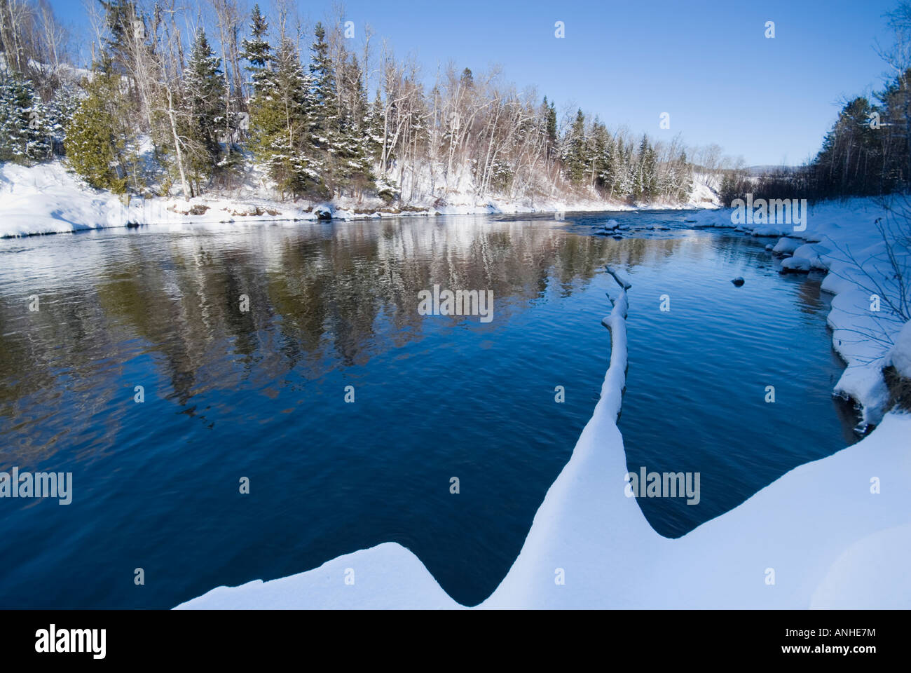 La Malbaie River, Charlevoix Quebec Canada Stock Photo Alamy