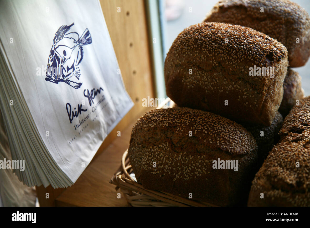 Rick Stein's Patisserie on Lanadwell Street, Padstow, Cornwall, England UK Stock Photo