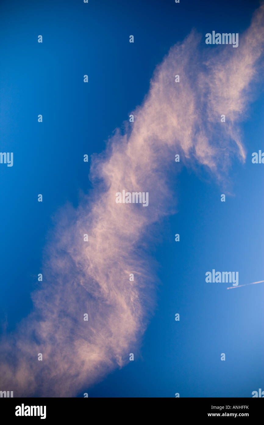 Altocumulus cloud Stock Photo