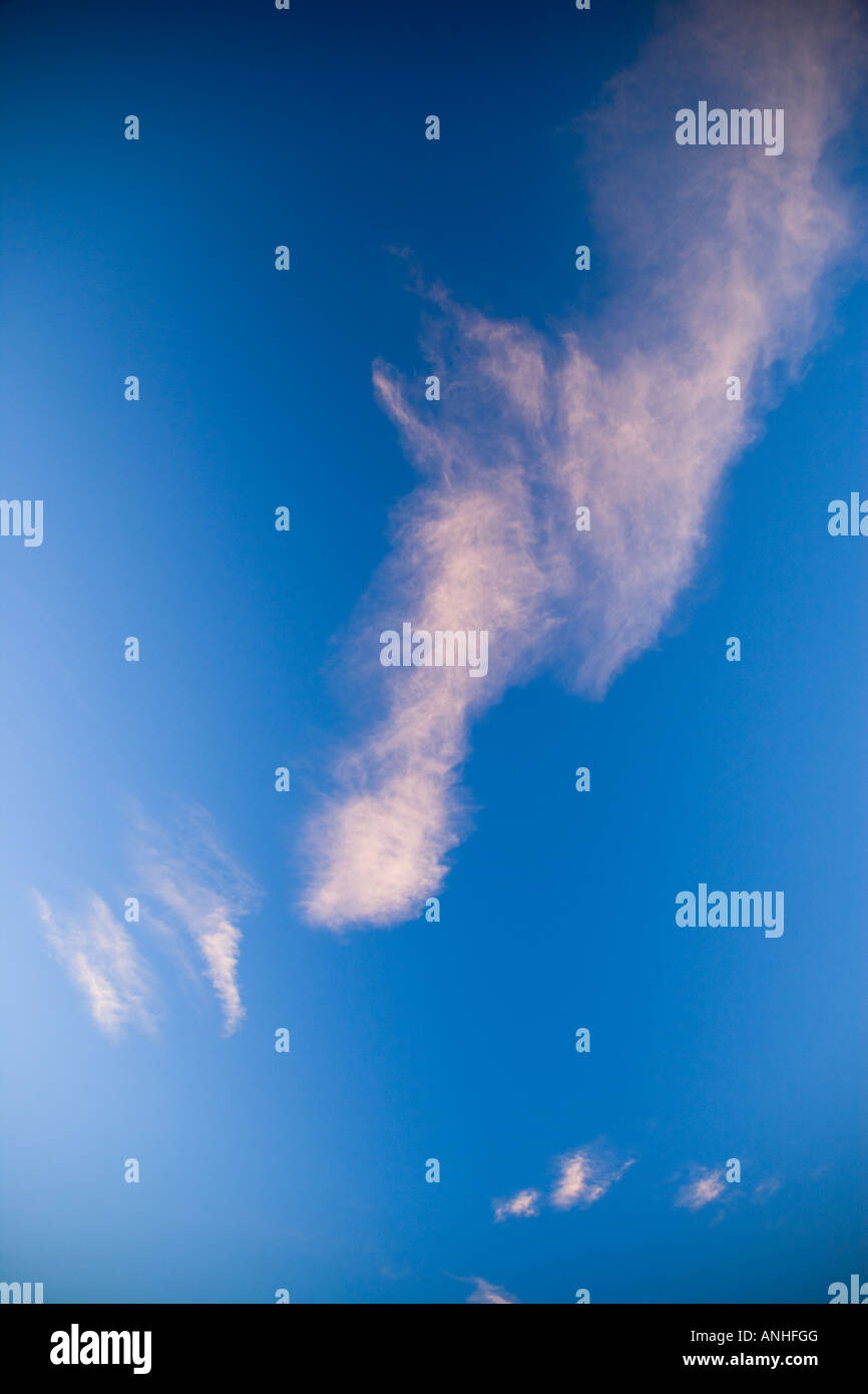 Altocumulus cloud Stock Photo