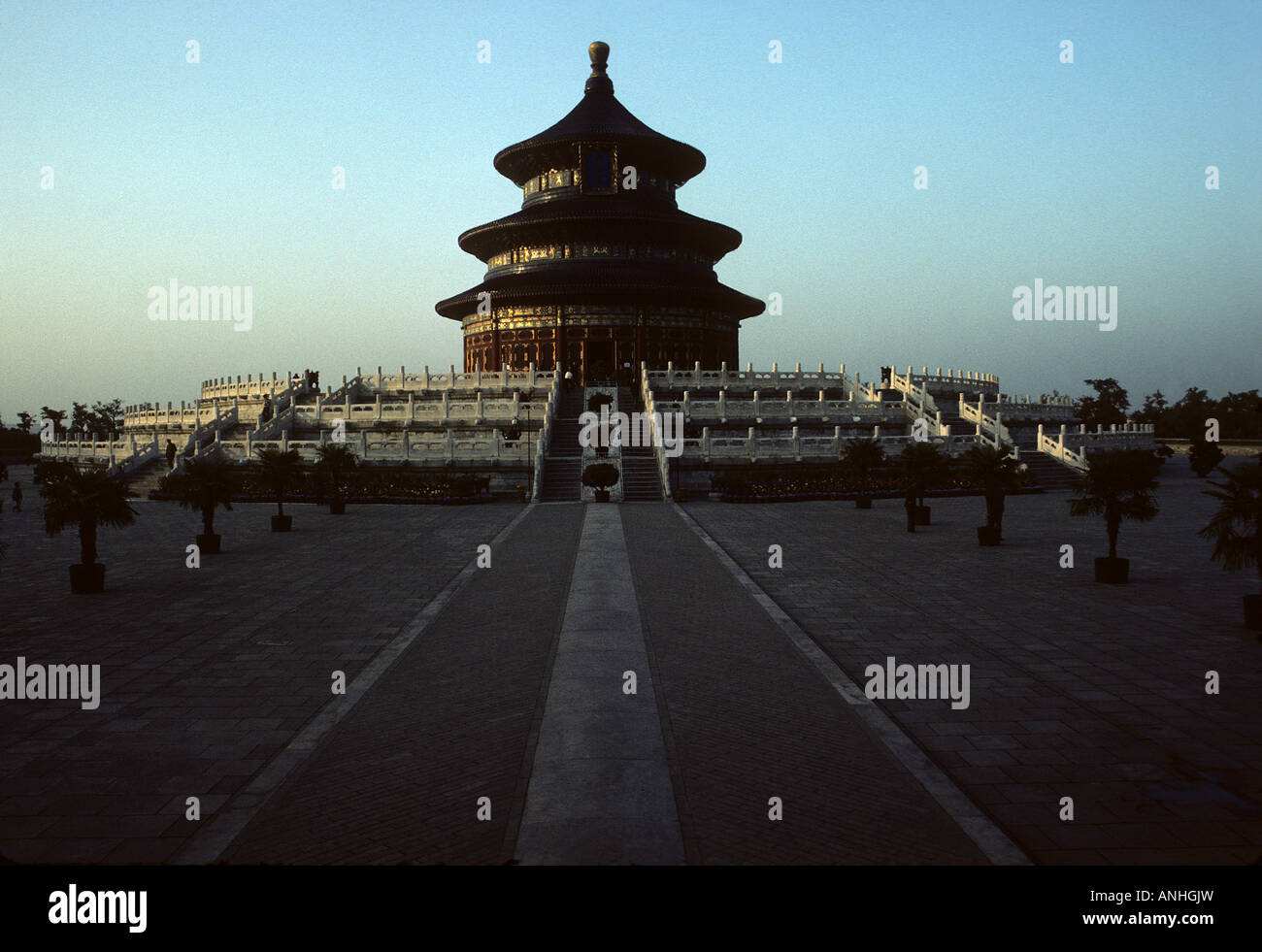 China, Beijing, Temple of heaven Stock Photo