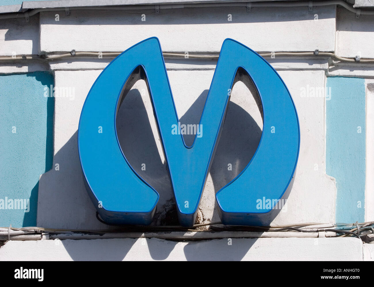 Metro Symbol St Petersburg Russia Stock Photo - Alamy