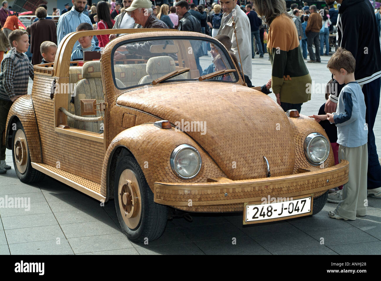 Volkswagen Beetle Eco Car Stock Photo
