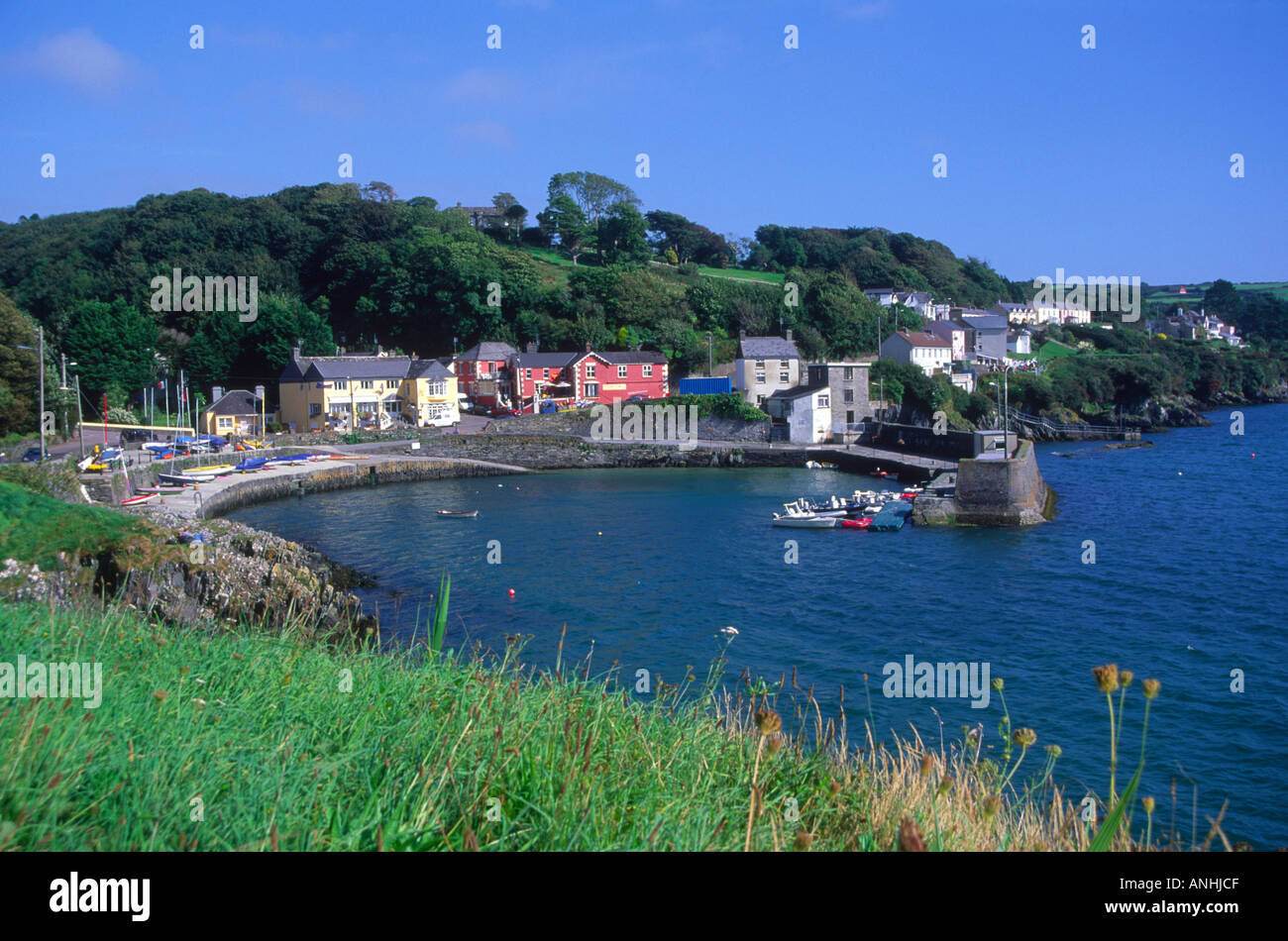 Glandore County Cork Ireland Stock Photo Alamy