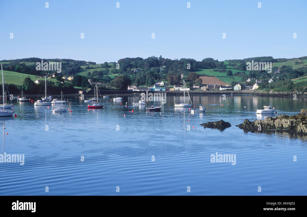 Yachts Union Hall County Cork Ireland Stock Photo