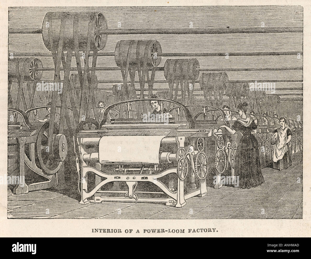 Industry Textiles Cotton Stock Photo Alamy