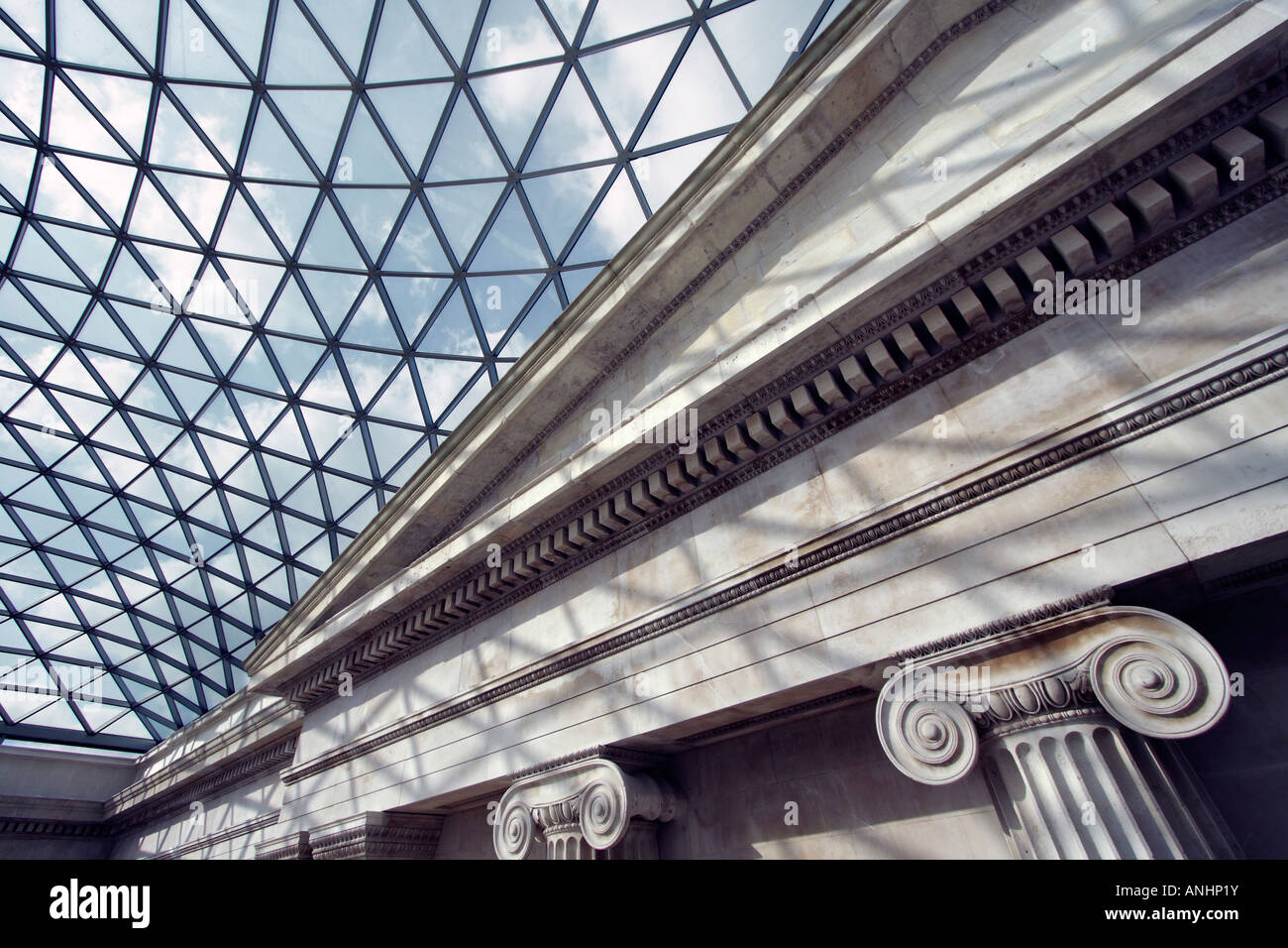 Interior of the British Museum 10 Stock Photo