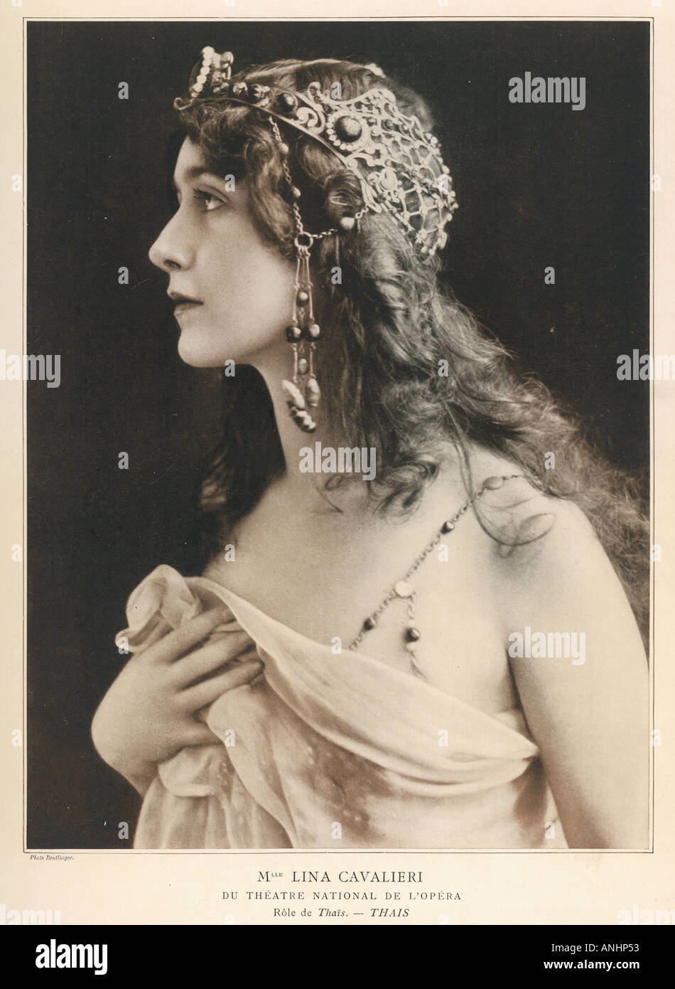 Cavalieri Theatre 1907 Stock Photo