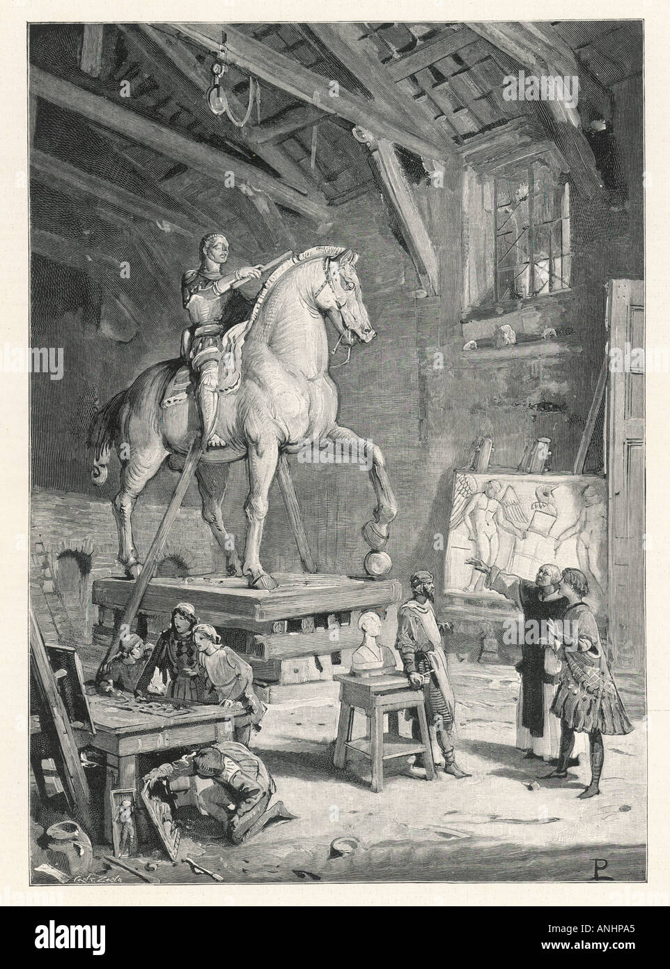Donatello Ilz 1896 Stock Photo