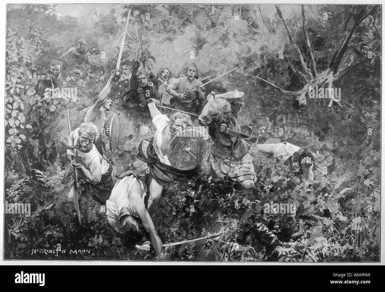 Glencoe Massacre 1692 Stock Photo Alamy
