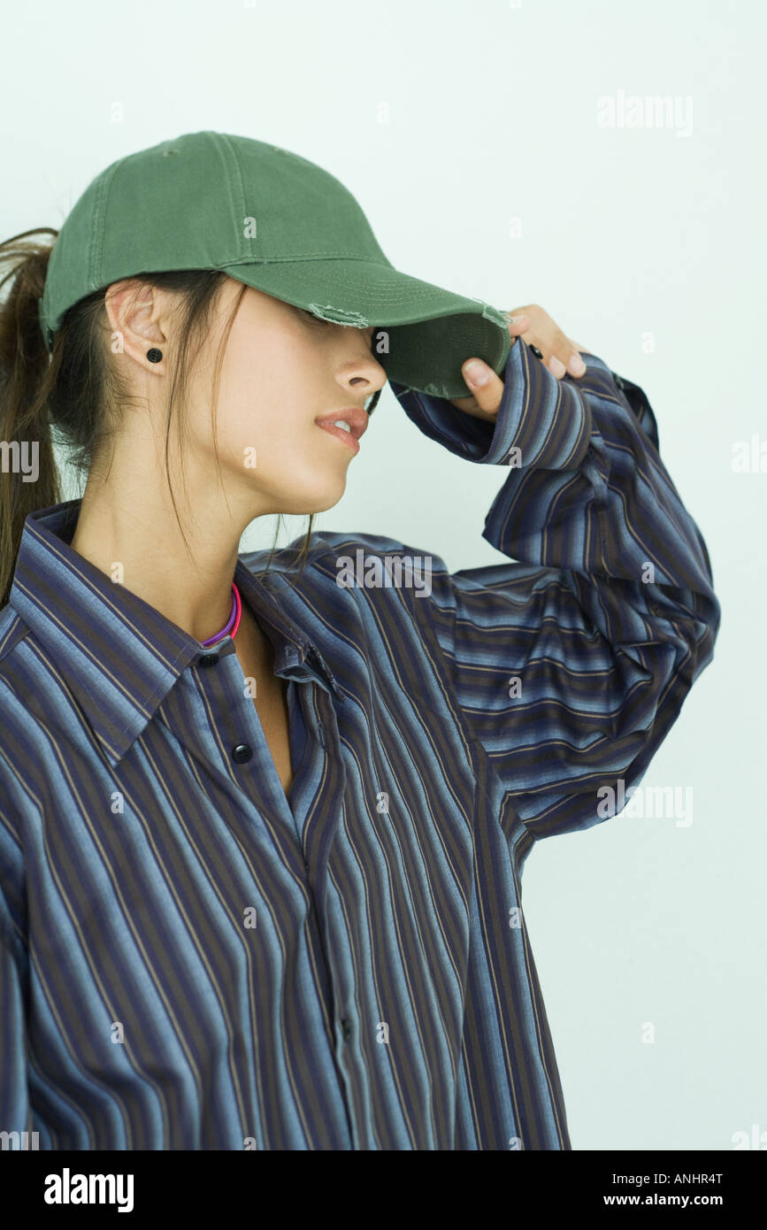 girl with cap