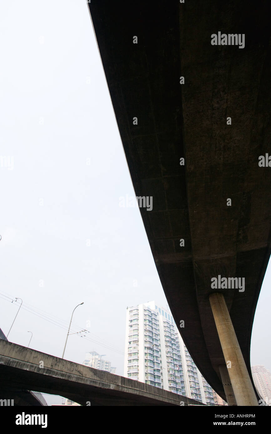 Overpass, low angle view Stock Photo