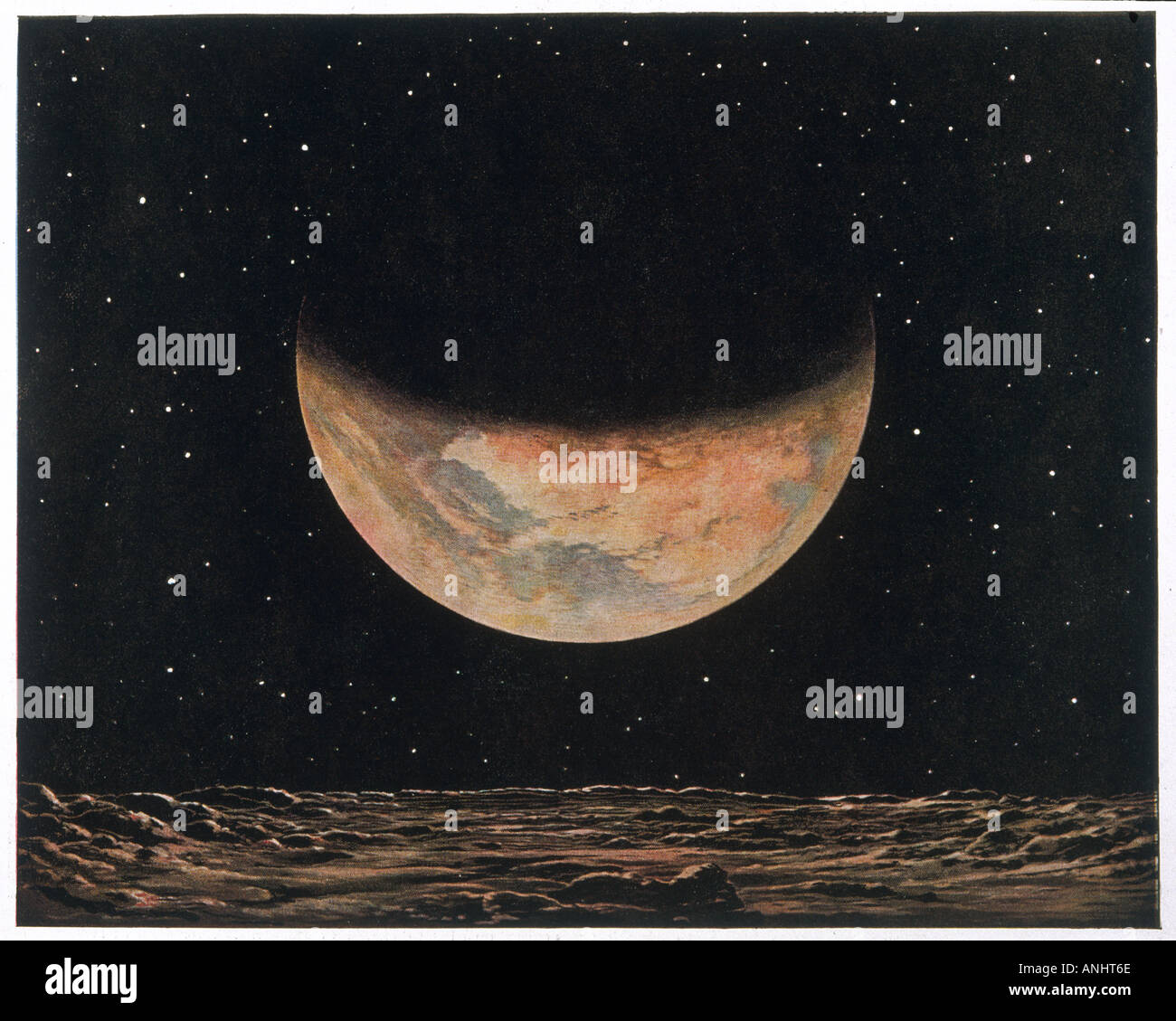 Planet Mars Stock Photo