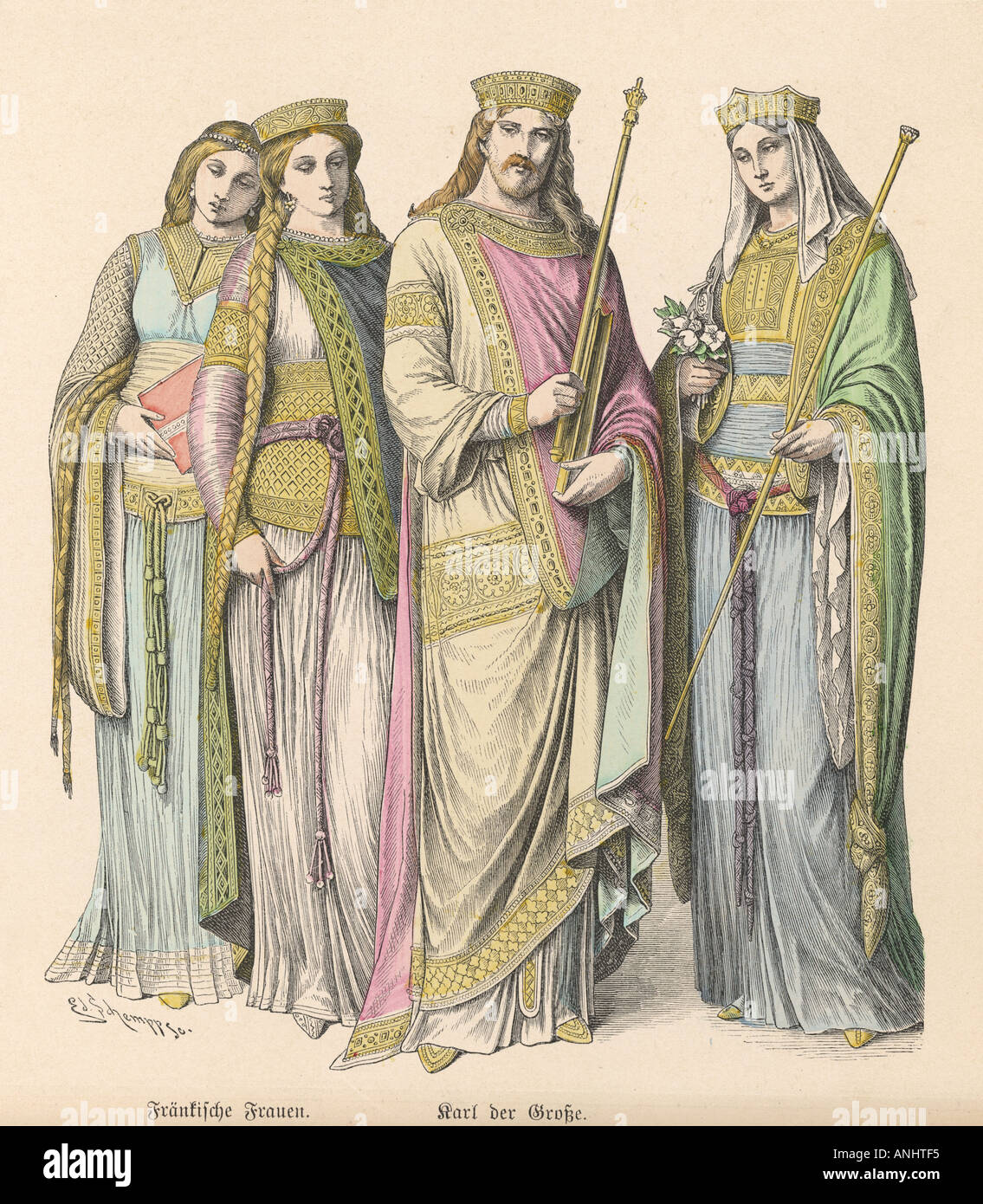 Charlemagne king emperor hi-res stock photography and images - Alamy