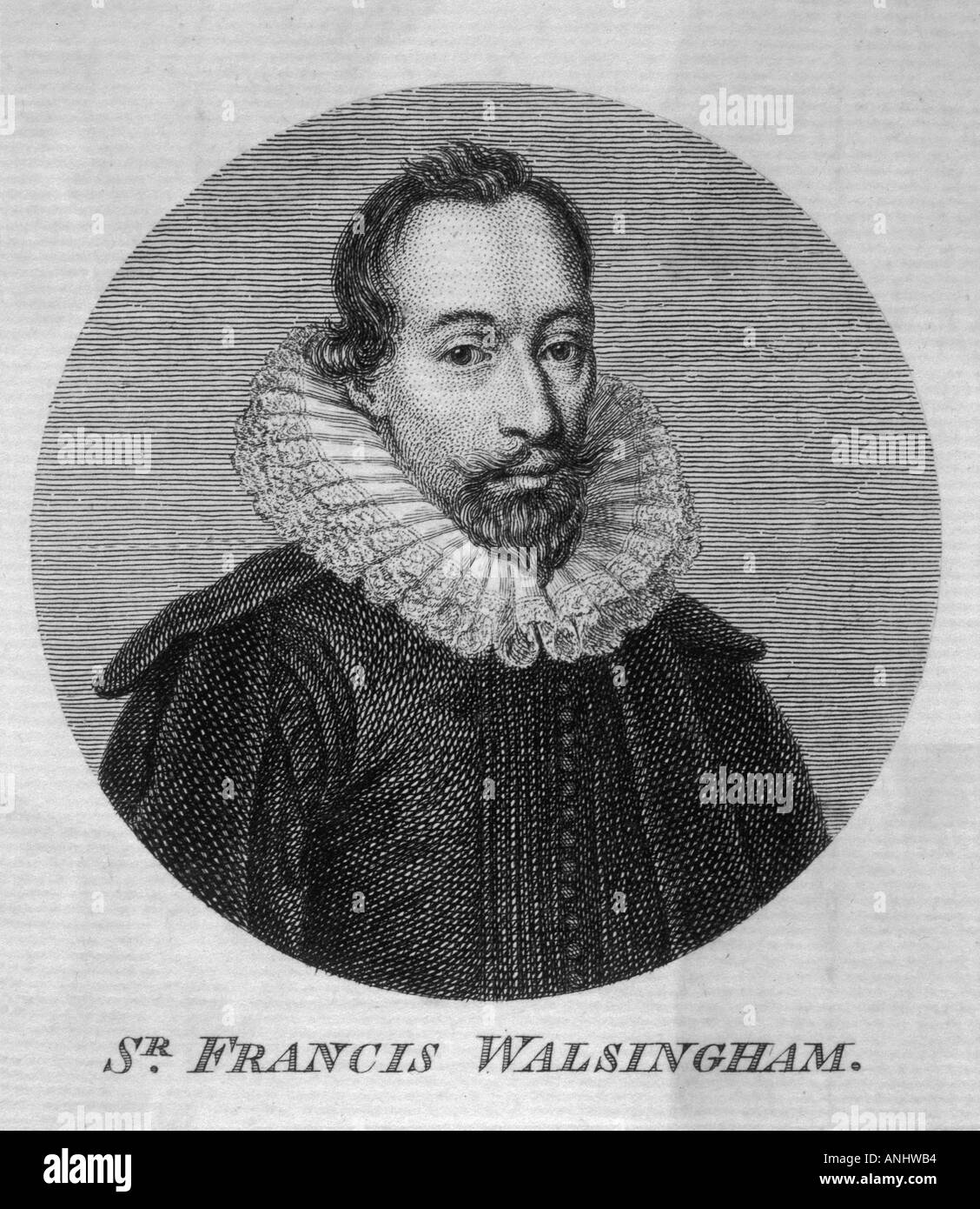 Walsingham 1530 1590 Stock Photo