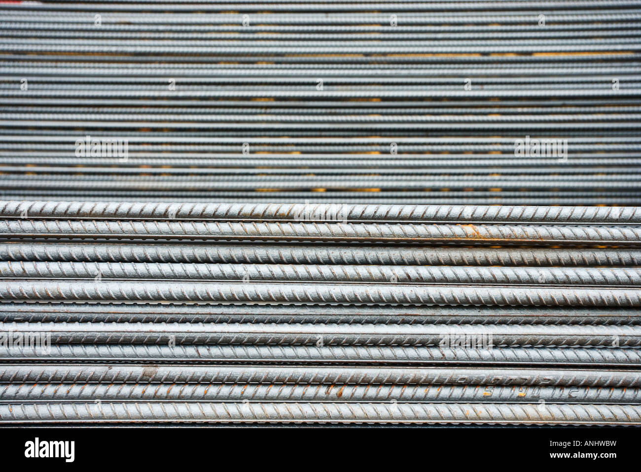 Metal rods, full frame Stock Photo Alamy