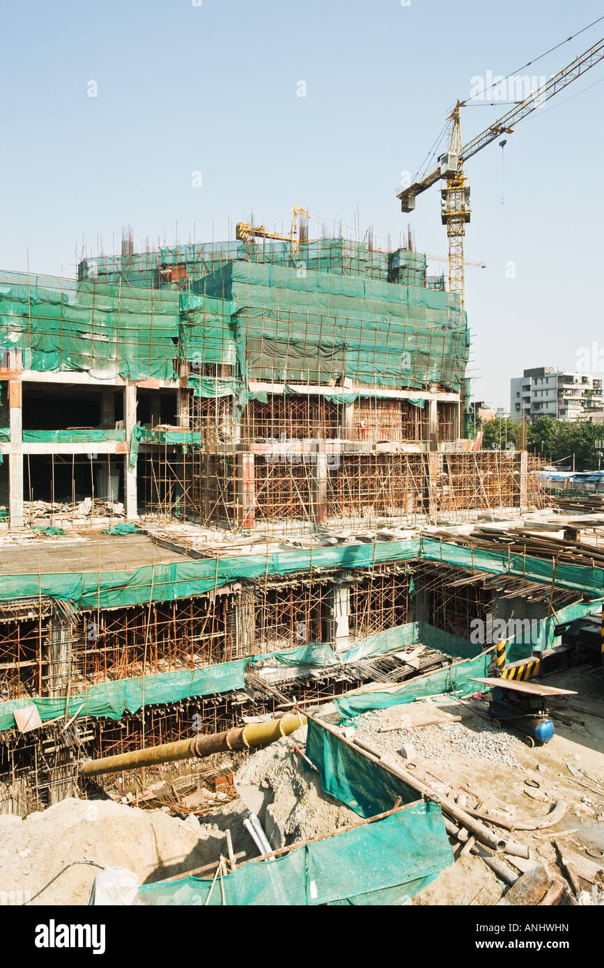 Construction crane settings under hi-res stock photography and images ...