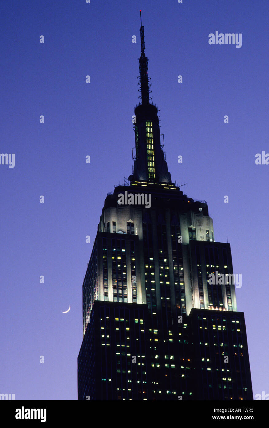 Empire State Building Art Deco Observation Tower in New York City, New ...