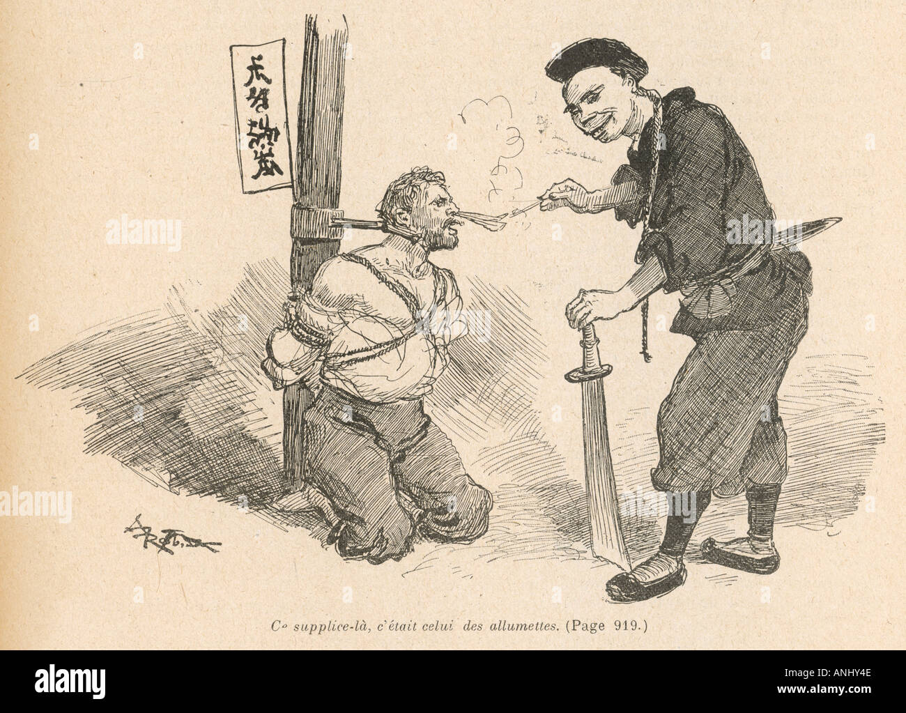 Yellow Peril Campaign Stock Photo Alamy